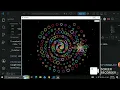 Python code for draw circle animation