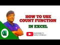 EN HOW TO USE COUNT FUNCTIONS IN EXCEL EXCEL TUTORIALS