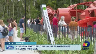 Vivapark Porto Belo inaugura playgrounds inéditos e atrai visitantes