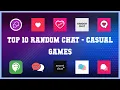 Top 10 Random Chat Android Games