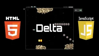 DELTA GAME IN HTML5 JAVASCRIPT WITH SOURCE CODE