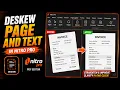 How to Deskew a PDF File Using Nitro Pro PDF Editor