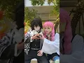 CANON demon slayer couple 💗✨ fanart x cosplay || warp me in plastic  part 4 || #demonslayer #foryou