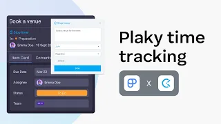 Plaky Task Time Tracking with Clockify