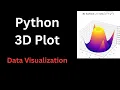3D Graph in Python with Matplotlib - Tutorial for Beginners Python Data Visualization AI Coding