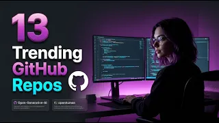 13 GitHub Trending Repos openhuman CLI Anything Open Generative AI shannon