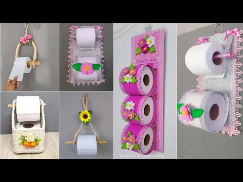 Download MP3 Save your toilet paper making these 5 crafts - Toilet paper holder