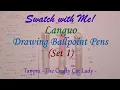 Swatch with Me Languo Drawing Ballpoint Pens Set 1
