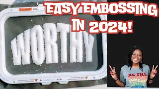 Embroidery for Beginners: Easy Embossing in 2024 #embossed #embroidery #ricoma