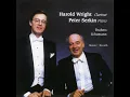Clarinet Sonata No. 2 in E-Flat Major, Op. 120 No. 2: III. Andante con moto - Harold Wright, Johannes Brahms & Peter Serkin