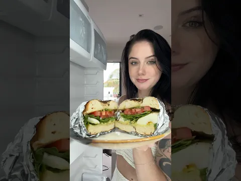 Would you eat this sandwich for breakfast? #cooking #sandwich #easyrecipe