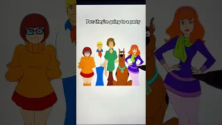 Scooby Doo characters glow up
