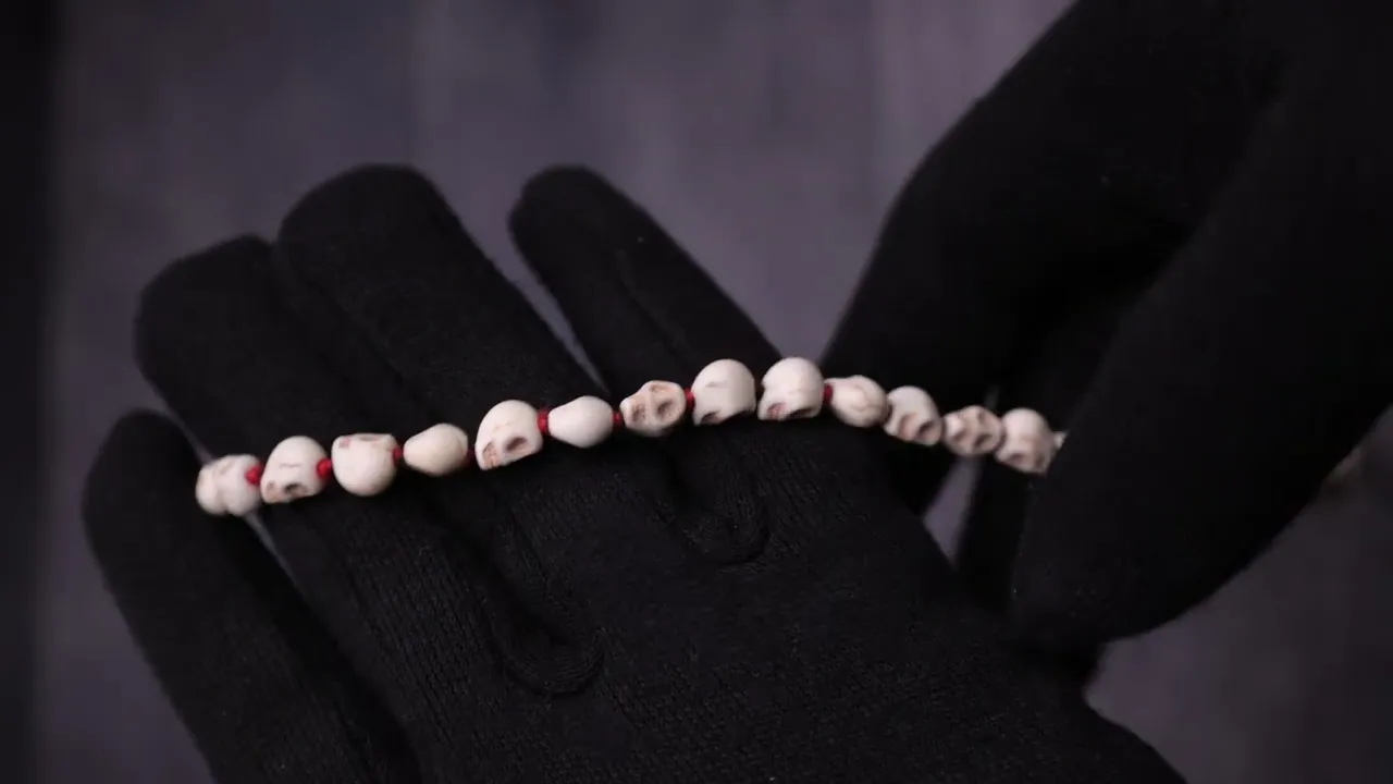 Mund Mala for Spiritual Practices, Meditation & Devotional Wear