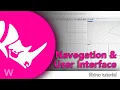 Rhino 3D Tutorial for Beginners Navigation User Interface Explained