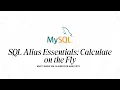 SQL Aliases Made Easy Calculate on the Fly Cleaner Queries