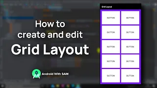 Grid Layout Android Studio How to create and edit Android Studio 4 0