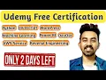 Udemy Free Certification Courses Only for 2 Days Machine Learning Python Chandan Patel