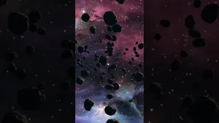 Asteroid Belt in Deep Space