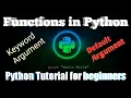 Functions in Python Python Tutorial for Beginners part-4 Bangla Tutorial