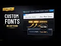Change Navigation Fonts Based on Page in ClickFunnels Works on Buttons Too