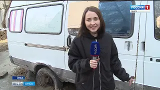 После зимы в городе оттаяли брошенные автомобили