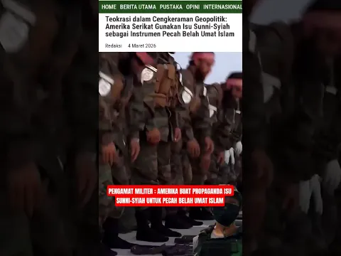 BENARKAH AMERIKA INGIN UMAT ISLAM TERPECAH SUPAYA TIDAK KOMPAK🥺😭 #beritaviral #beritaterkini
