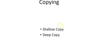 Python Application Programming 17CS664 Module 4 Classes and Objects