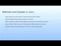 Short Summary Lecture 11 Java Static Scope Rule