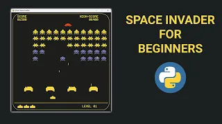 Python Space Invaders Game Tutorial with Pygame - Beginner Tutorial OOP