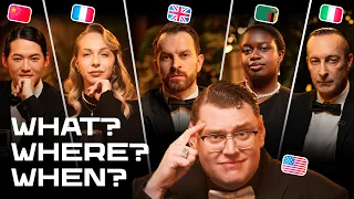 ИГРА What Where When Зрители против иностранцев Skyeng Кто умнее 