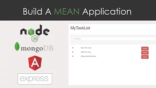 MEAN App From Scratch - MongoDB Express Angular 2 NodeJS