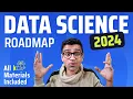 Data Science Roadmap 2024 Data Science Weekly Study Plan Free Resources to Become Data Scientist
