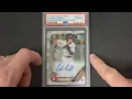 Corbin Carroll 1st Bowman Auto Monday Mailday from eBay Authentication Buy the dip Sell the hype