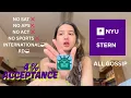 NO SAT ACT APS SPORTS IB HOW I GOT INTO NYU STERN