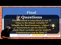 Final keyword in Java Final Variable in Java Final Method in Java Coding Wallah