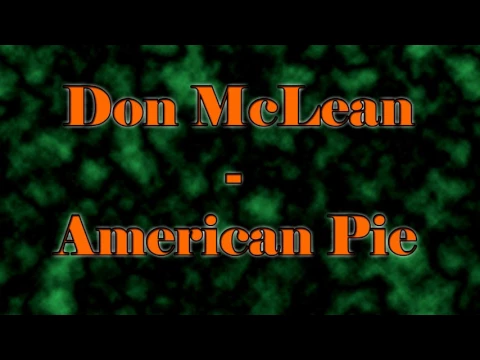 Download MP3 American Pie by Don McLean - [High Quality MP3 Download in the Description]