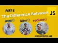 - Difference between map filter and reduce in Javascript