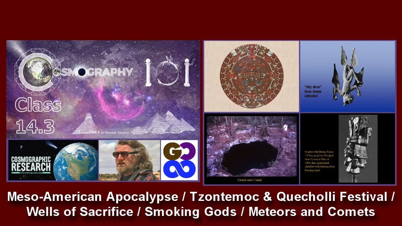 Cenotes, Ceremonial Scepters & Mayan Iconography -Cosmography101-14.3 w/ Randall Carlson '08