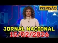 Lagu ALERTA: Risco de Temporais e Granizo no Carnaval | Previsão do Tempo Jornal Nacional 15/02