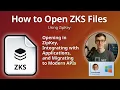 How to Open ZKS Files ZipKey Search Database