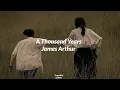 Download Lagu a thousand years - james arthur (speed up+reverb) Tiktok Version