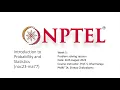Week 5 - Problem Solving Session on Introduction to Probability and Statistics