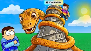 Roblox Climb Sand Worm Tower - Chapter 4 | Shiva and Kanzo Gameplay