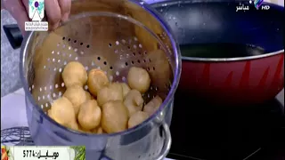 سفرة وطبلية مع الشيف هالة فهمي طريقة عمل الزلابيا 