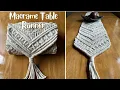 Macrame Boho Table Runner Easy Tutorial