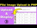 Upload Files and Images to Website in PHP PHP Tutorial Learn PHP Programming Image Upload