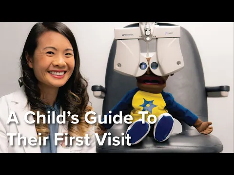 A Child’s Guide To Their First Eye Exam | Leroy Visits The Eye Doctor