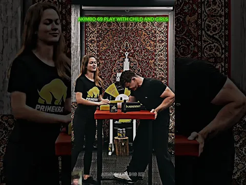 😱 AKIMBO 69 MOVEMENT AFTER PLAY WITH MENS #armwrestlingworkout #armwrestling