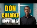 Don Cheadle Height How Tall Is Don Cheadle