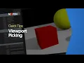 Viewport Picking Notch Quick Tip
